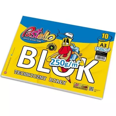 Pastello Blok techniczny A3 250g 10 kartek