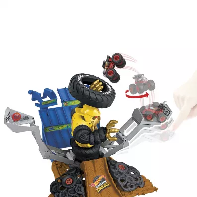 Hot Wheels. Monster Trucks Arena Smashers – Arena Goryla Zestaw HPN71 Mattel