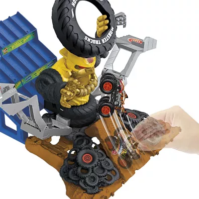 MUTANT MONSTER「HANABI LIVE 7.21.2014」 Hot Wheels - Monster Trucks Arena Smashers Półfinał + pojazd