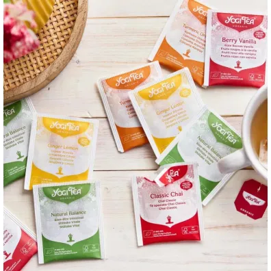 Yogi Tea Herbatka mix prezentowy (5 smak�w) 30 x 2 g Bio