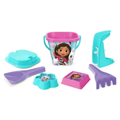 Komplet do piasku Gabby's Dollhouse 7 element�w 82142 Wader