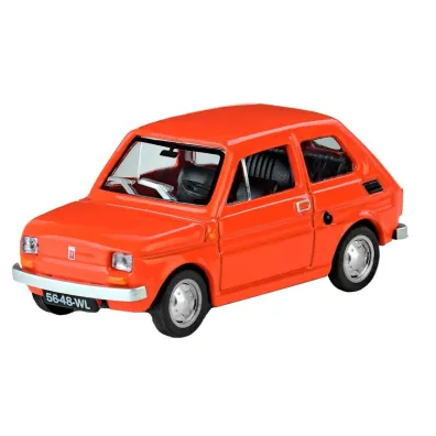 Fiat 126P czterdziestolatek czerwony Daffi