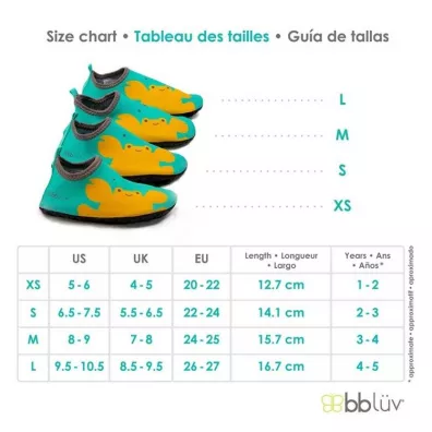 bbluv Buciki do wody, 1-2 lata, zielone