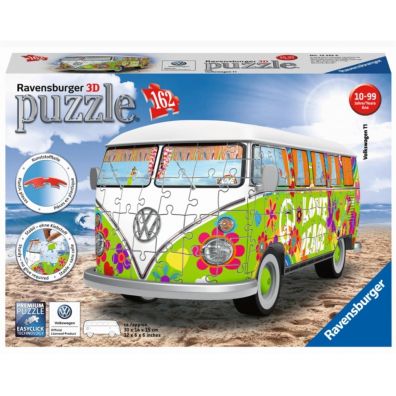 Puzzle 3D 162 el. VW T1 Hippie Ravensburger