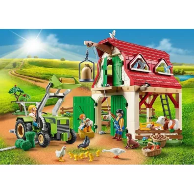 Zestaw figurek Country 70887 Gospodarstwo rolne z hodowl� ma�ych zwierz�t