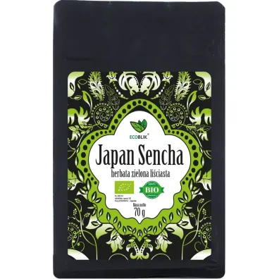 Ecoblik Herbata zielona li�ciasta sencha japo�ska 70 g Bio