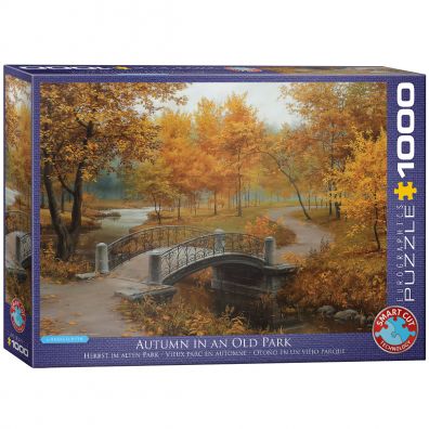 Puzzle 1000 el. Autumn in an Old Park Eurographics