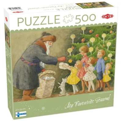 Puzzle 500 el. The Christmas Tree is Decorated Tactic