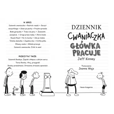Gwka pracuje. Dziennik cwaniaczka. Tom 18