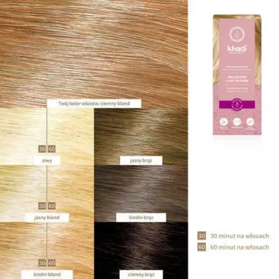 Khadi Henna jasny blond 100 g