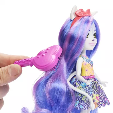 Enchantimals Zebra Lalka Deluxe HNV28 Mattel