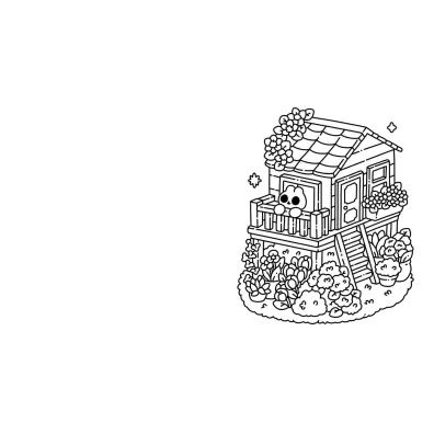 Cute `n` Cozy Colouring World