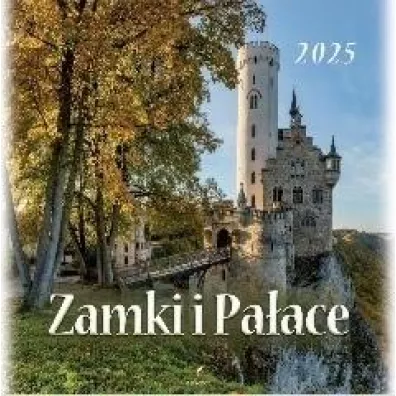 AS25 Kalendarz Kwadrat Zamki i Pa�ace