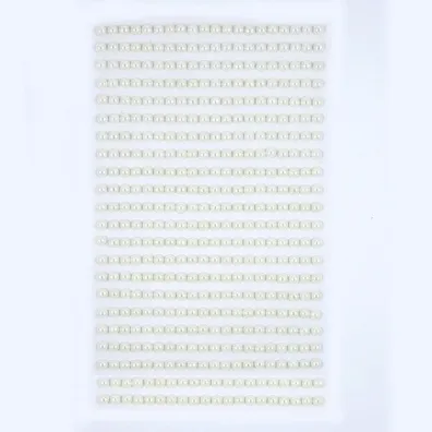 Dalprint Pere�ki samoprzylepne Ivory 4 mm 440 szt.