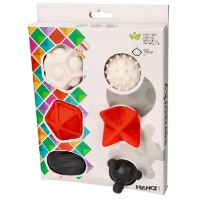 Pi�eczki sensoryczne Kontrastowe 6 szt. Hencz Toys