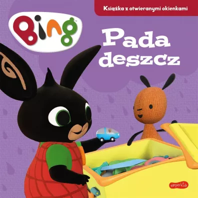 Bing. Pada deszcz. Ksika z otwieranymi okienkami