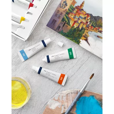 Faber-Castell Farby olejne creative studio 24 kol x 9 ml tubki opakowanie kartonowe 24 x 9 ml