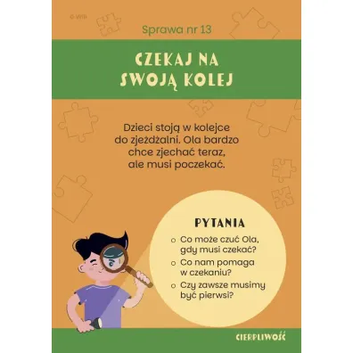 Mali detektywi emocji Karty konwersacyjne  3-6 lat