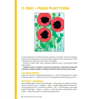Kreatywne prace plastyczne