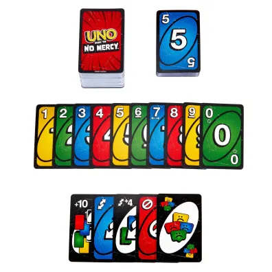 UNO No Mercy bez lito�ci Mattel