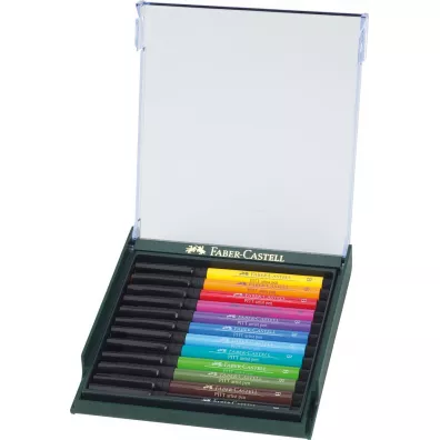 Faber-Castell Pisaki Pitt Artist Pen Brush 12 szt.