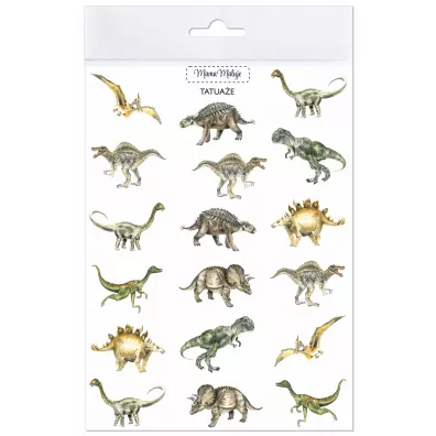 Tatua�e zmywalne Dinozaury Mama Maluje