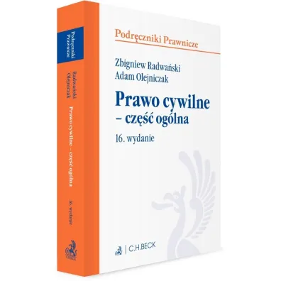 Prawo cywilne. Cz�� og�lna - Adam Olejniczak, Zbigniew Radwa�ski