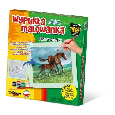 Wypuk�a malowanka Konie - Hanowerski Mirage Hobby