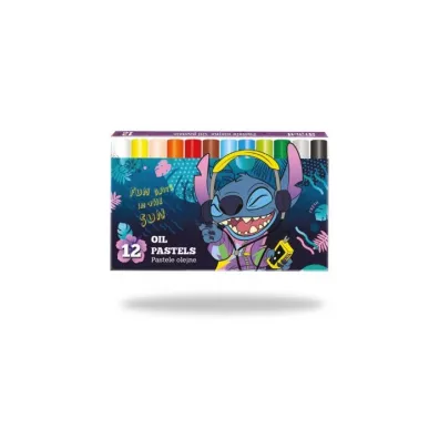 CoolPack Pastele olejne Disney Core Stitch 12 szt.