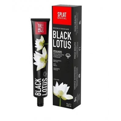 Splat Special Black Lotus Whitening Toothpaste wybielajca pasta do zbw Lotus Mint 75 ml