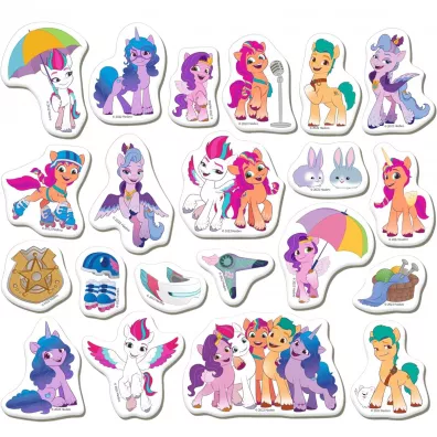 Maksik Magnesy My Little Pony i przyjaciele 21 szt.