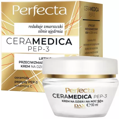 Perfecta Ceramidy & Peptydy krem do twarzy 50+ 50 ml