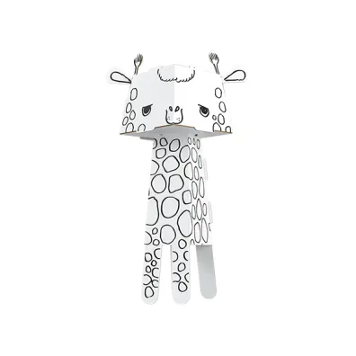 Kolorowanka CubeHead 3D, "�yrafa", Normal