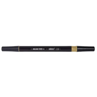 Cricco Pisaki p�dzelkowe metaliczne dwustronne 12 szt.
