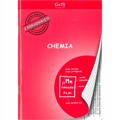 Gatis Zeszyt A5 Chemia kratka 60 kartek