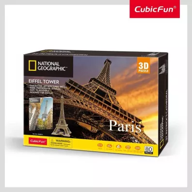 Puzzle 3D 80 el. National Geographic. Pary� Cubic Fun