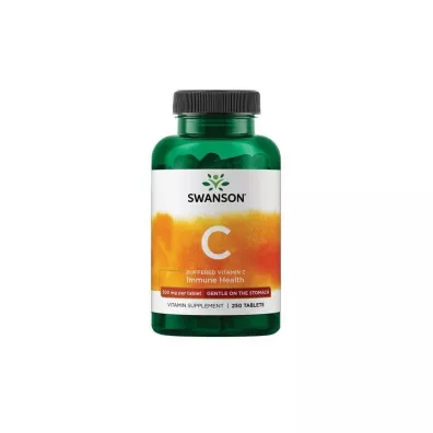 Swanson Witamina C 500 buforowana Suplement diety 250 tab.