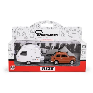 AUTO OSOB MET FIAT 126P KAMPING BRA Daffi