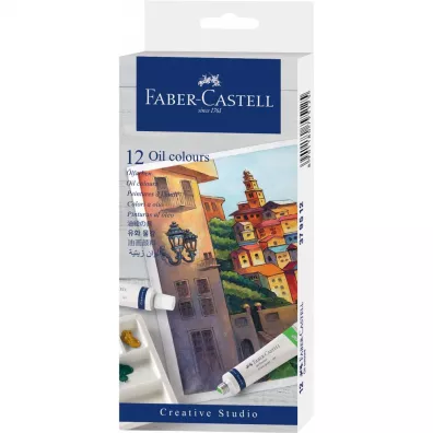 Faber-Castell Farby olejne Creative Studio 12 kolorw x 9ml 12 x 9 ml