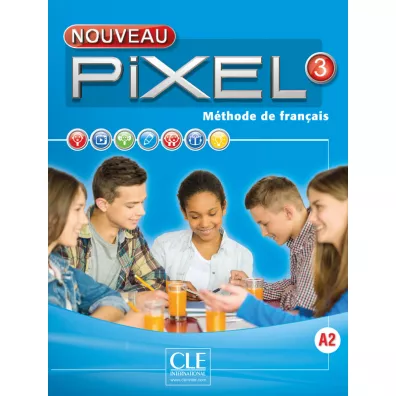 Pixel 3 A.2 podr�cznik+ DVD CLE - Colette Gibbe