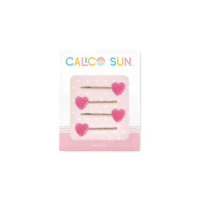 Spinki do w�os�w Sophia - Serduszko Calico Sun