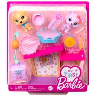 Barbie Moja Pierwsza Barbie Zwierztka i akcesoria dla maluszkw HMM62 HMM60 MATTEL