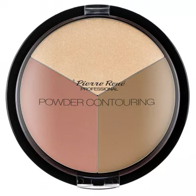 Pierre Rene Powder Contouring pudrowa paleta do konturowania twarzy 02 23 g