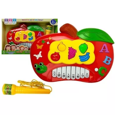 Leantoys Pianinko elektroniczne jabko