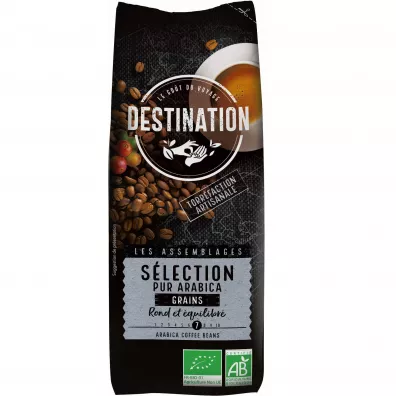 Destination Kawa 100% Arabica Selection ziarnista 250 g Bio