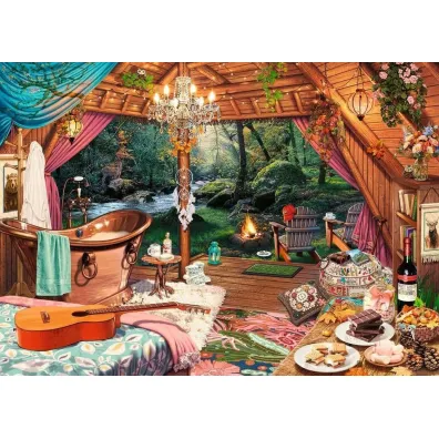 Puzzle 500 el. 2D Glamping Ravensburger