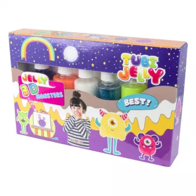 Tubi Jelly 6 kolorw - Potworki TUBAN
