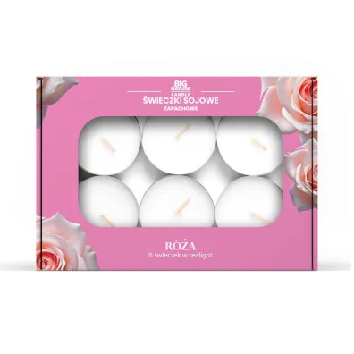 Big Nature �wieczki sojowe RӯA 6 szt. w tealight