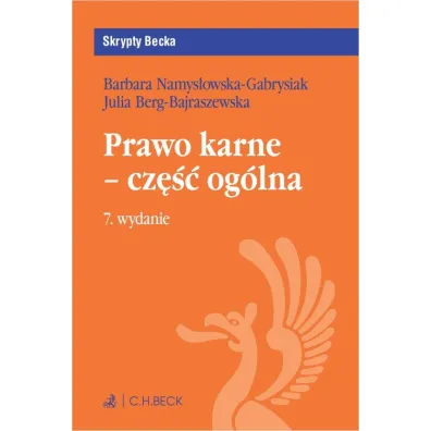Prawo karne - cz�� og�lna z testami online - Barbara Namys�owska-Gabrysiak, Julia Berg-Bajraszewska