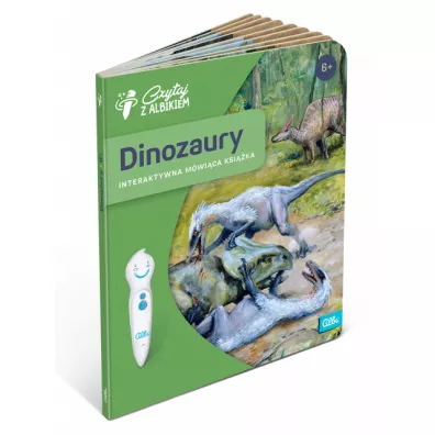 Czytaj z Albikiem. Dinozaury. Interaktywna m�wi�ca ksi��ka
